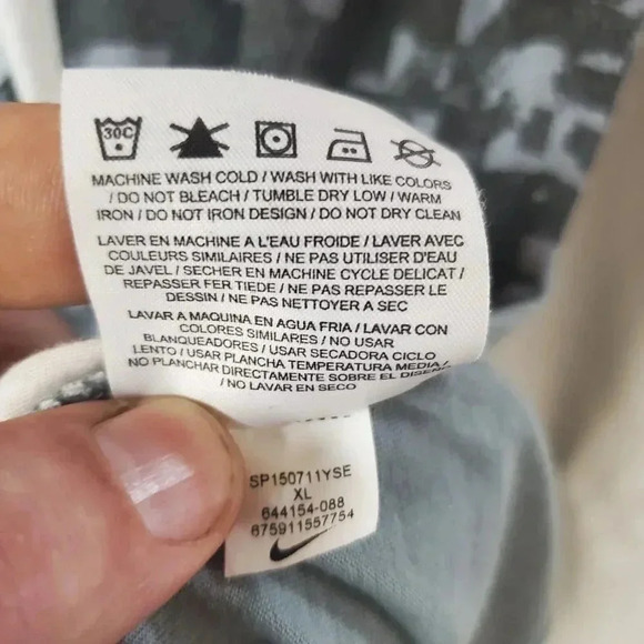 Nike The Nike Tee Athletic Cut T-Shirt Men's Size XL All Time High Tee Stretchy. - Picture 4 of 9